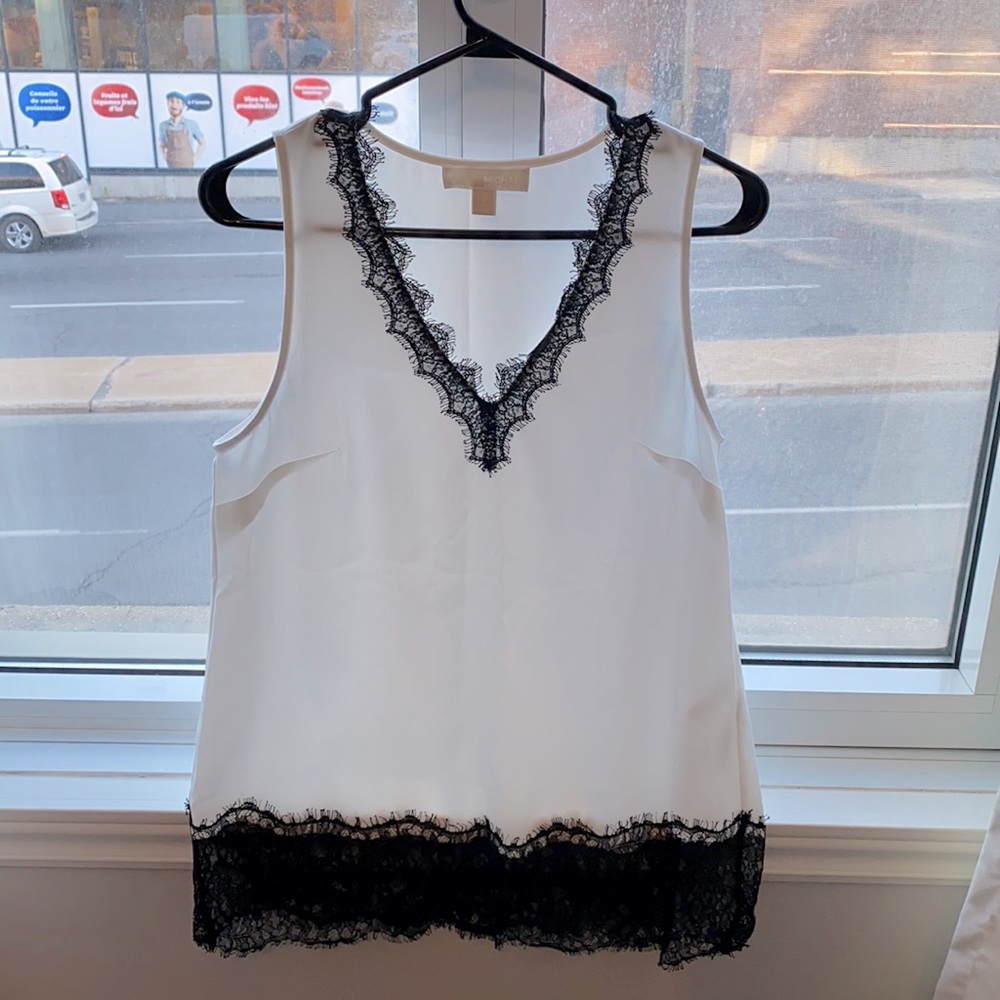 Michael Kors blouse with lace
